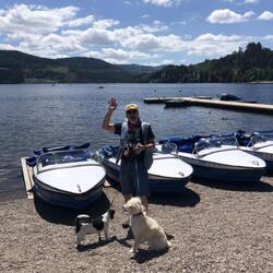 Am Titisee vorbei ging es am nächsten Tag zu Iris und Ulrich