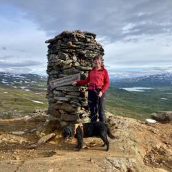 Endelig ble det en topp i dag å 😅