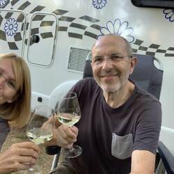 gemütlicher Abend nach einem sonnigen Tag