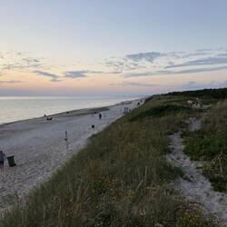 Ostsee in den Abendstundrn