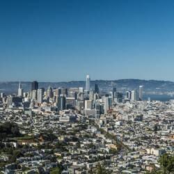 Blick von den Twin Peaks