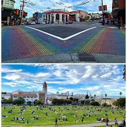 The Castro - Social Distanceing im Dolores Park