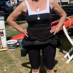 Haha. Me. In a wetsuit. Who would have thought?