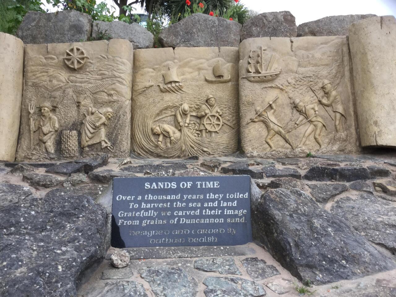 At the ramp onto Duncannon beach.