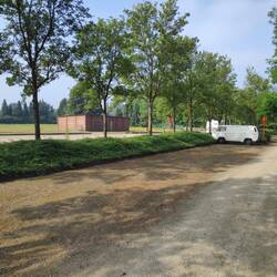 Parkähnlicher WoMo Platz