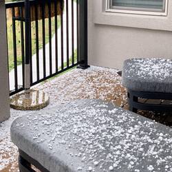 Won't be sitting out on the deck today! — Colorado Springs, CO.