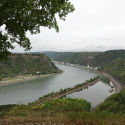 Blick vom Loreley-Felsen