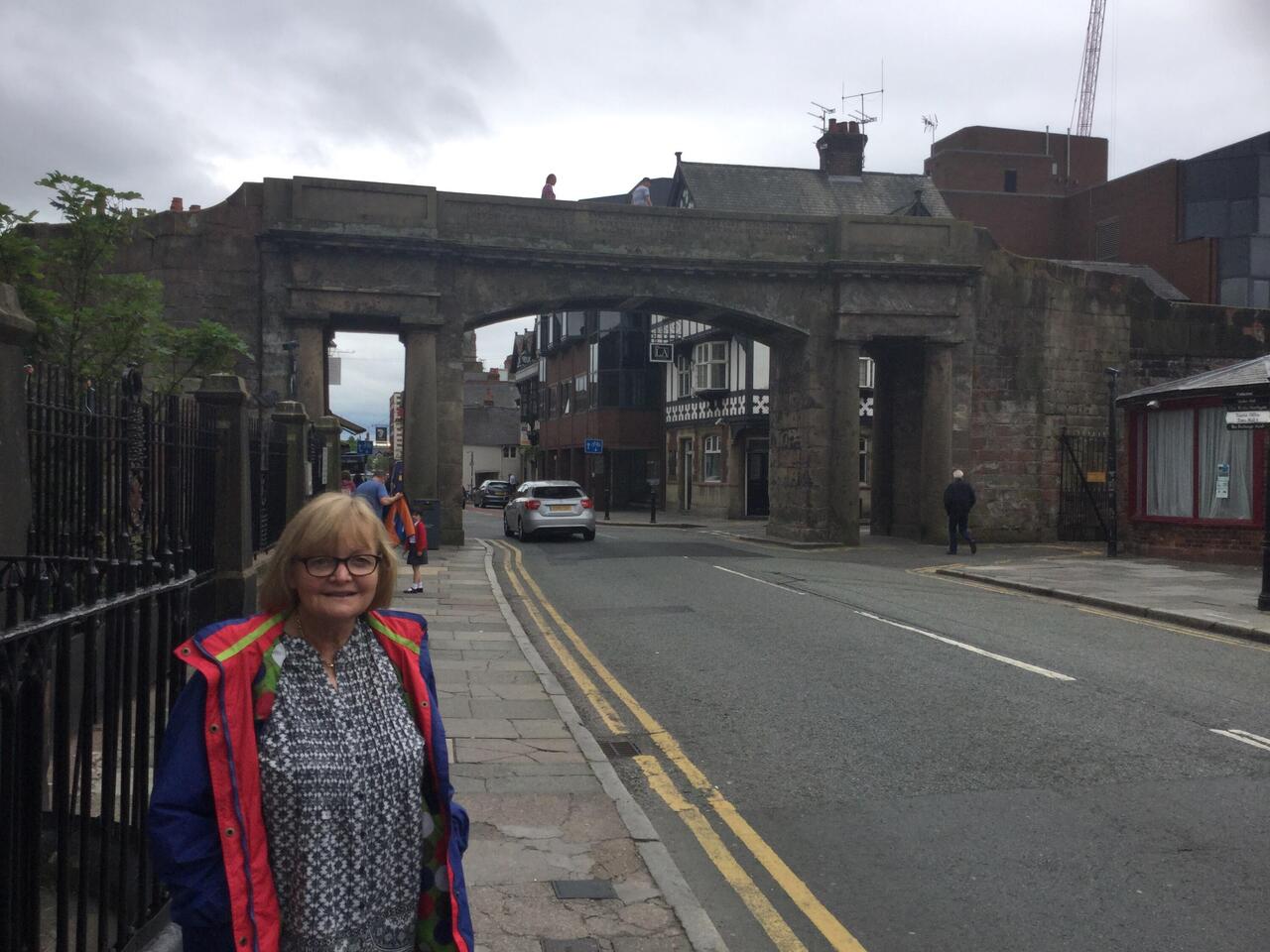 One of Chester's four gates.