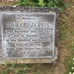 Here lies Sarah Jarvis and her fresh teeth.