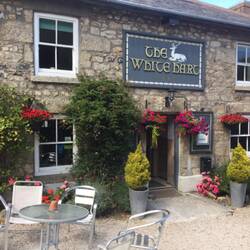 The White Hart Inn - two doors from Cherry Tree Cottage, Ludgvan.