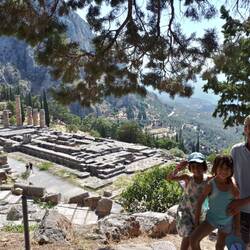 Ce qu'il reste du temple d'Apollon