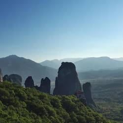 Les pitons des Météores