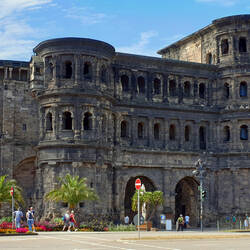 Porta Nigra - The black gate built by the Romans 170 AD