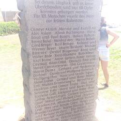 Memory for the plane crash in 1996