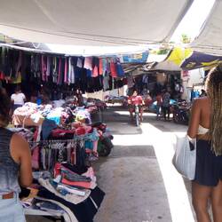 First a public cloth market