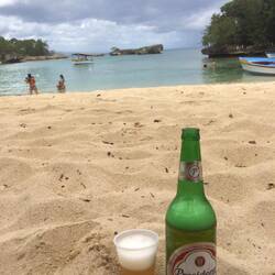 Beer at the beach