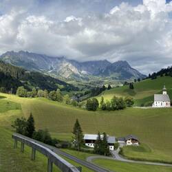 Der Hochkönig von hinten...
