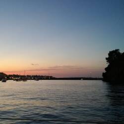 Schöne Abendstimmung