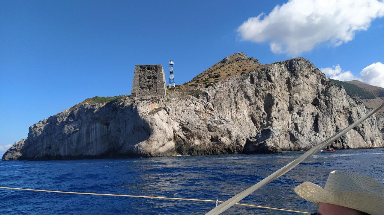 Punta Campanella gerundet