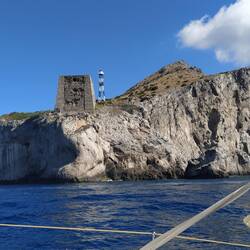 Punta Campanella gerundet