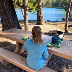 Picknick im Lassen Volcanic