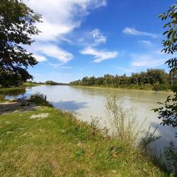 Zusammenfluss Mangfall und Inn