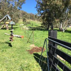 Making the hole in the fence is the easy bit.