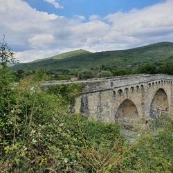 Pont d’Altiani, Genueser Brücke aus dem 17. Jhd. über den Tavignano