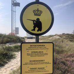 Mitten durch militärisches Übungsgebiet