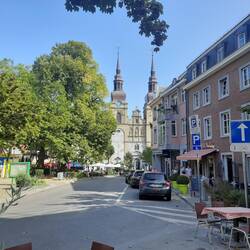 Das Städtchen Eupen in Belgien