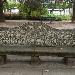 Diese Bank ist für die Ewigkeit gemacht.