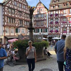 Erster Schnappschuss in der Altstadt