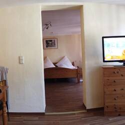 Unser Zimmer (sehr geräumig)