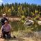 Proof is in the photo ... fall foliage and us — Farish Rec Area, CO.
