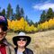 Proof is in the photo ... as we head off on the Barn Trail — Farish Rec Area, CO.