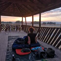 Waking up with the sunrise