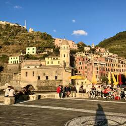 Schönes Abendlicht in Vernazza