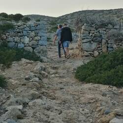 Kleine aber unwegsames Wanderung zum Restaurant