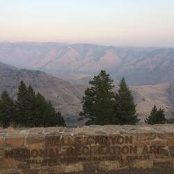 View from Hells Canyon Overlook
