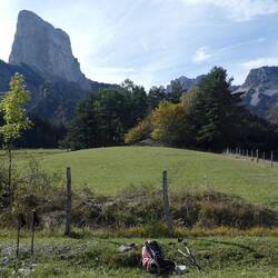 Bagsiden af Mont Aiguille