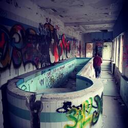 Pool to teach patients to walk again