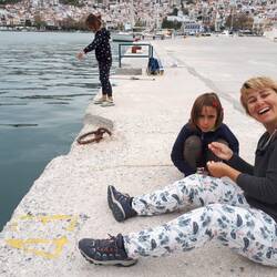 Dernière pêche... miraculeuse. Et un poulpe est venu nous chatouiller les pieds !