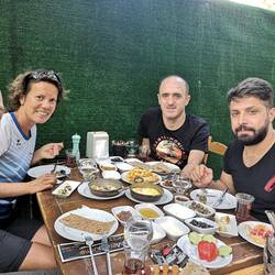 Breakfast with Apo and Hasan