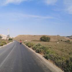 On the way to Adana; the fortress on the right side dates back some 7000 years
