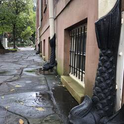 Coolest downspouts ever.