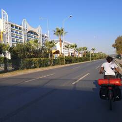 Big resorts West of Alanya