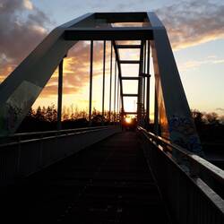 Brücke am Niehler Hafen!