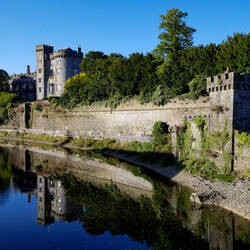 Kilkenny Castle and the River Nore Linear Park — Kilkenny, Ireland.