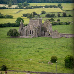 Hore Abbey from the Rock of Cashel — Cashel, Ireland.