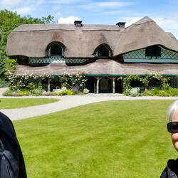 A "we are here" selfie @ the Swiss Cottage — Cahir, Ireland.